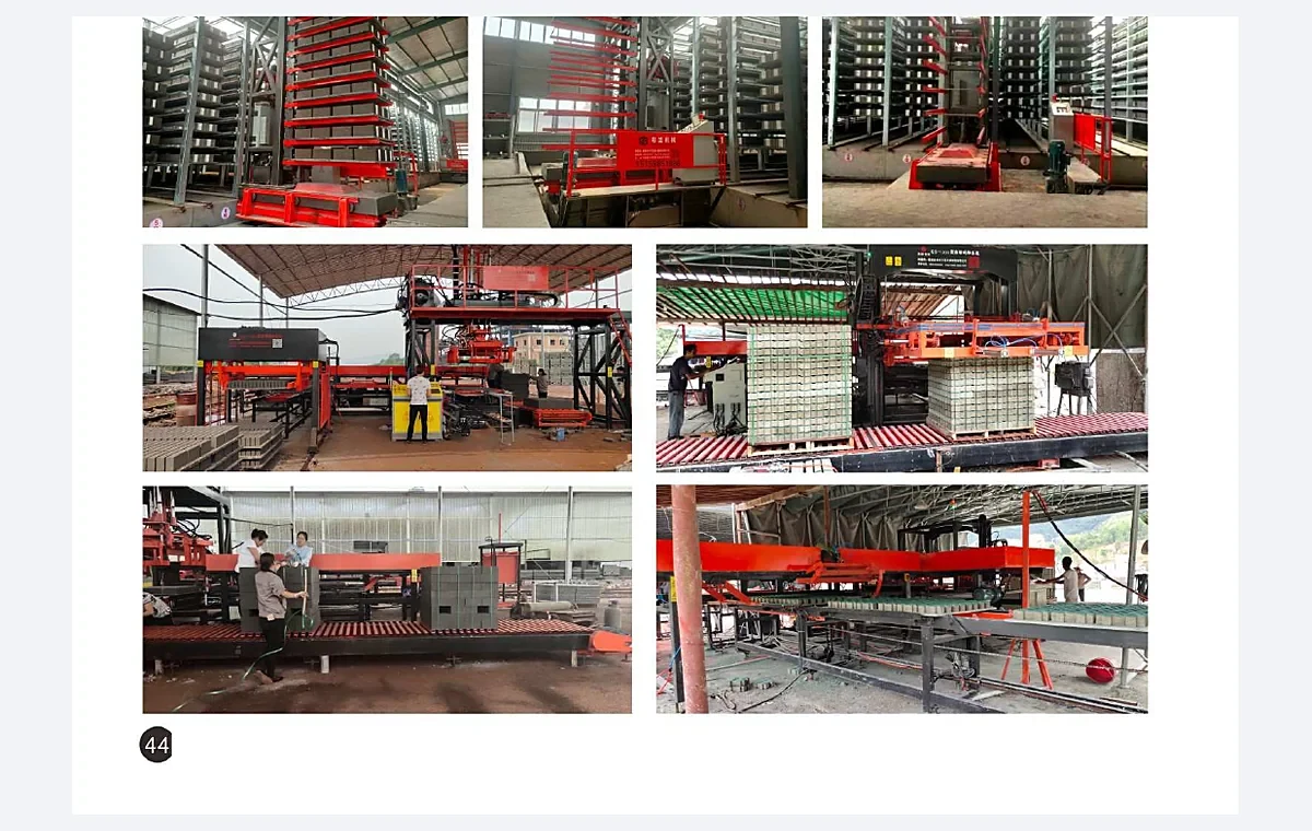 Customer plant, finishing and dispatch area