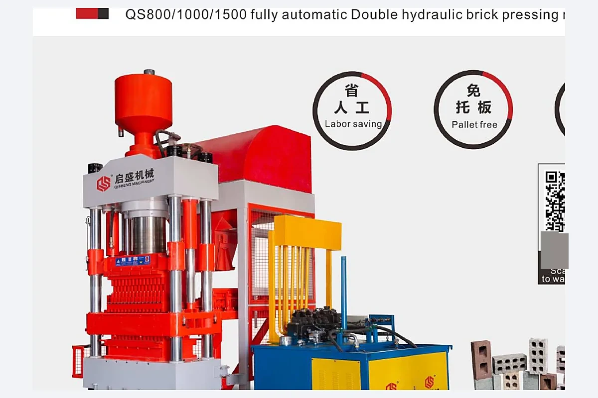 Automatic Hydraulic Brick Pressing Machines